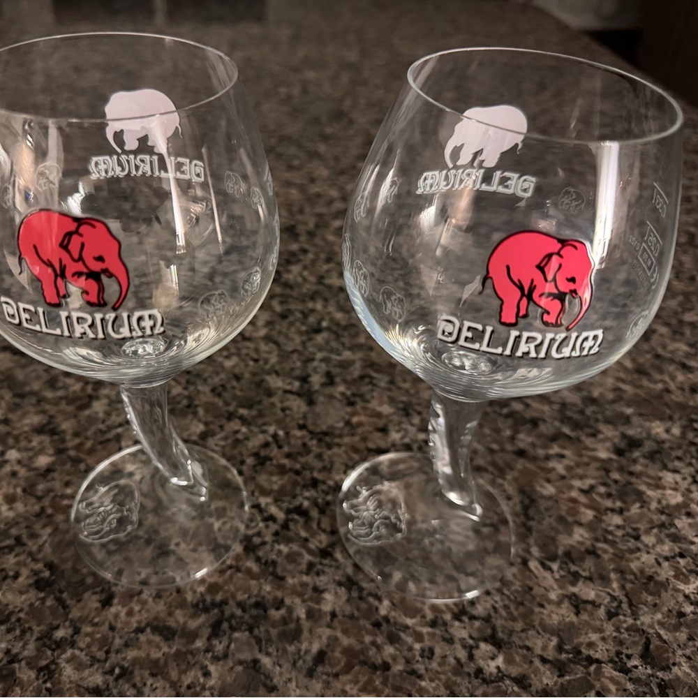 Delirium glassware - set of 2 - Picture 2 of 3